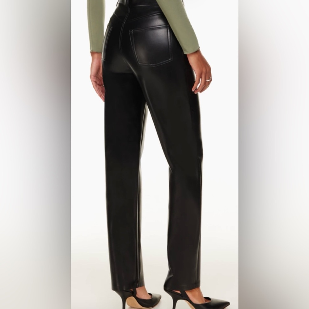 Aritzia Leather Melina pant